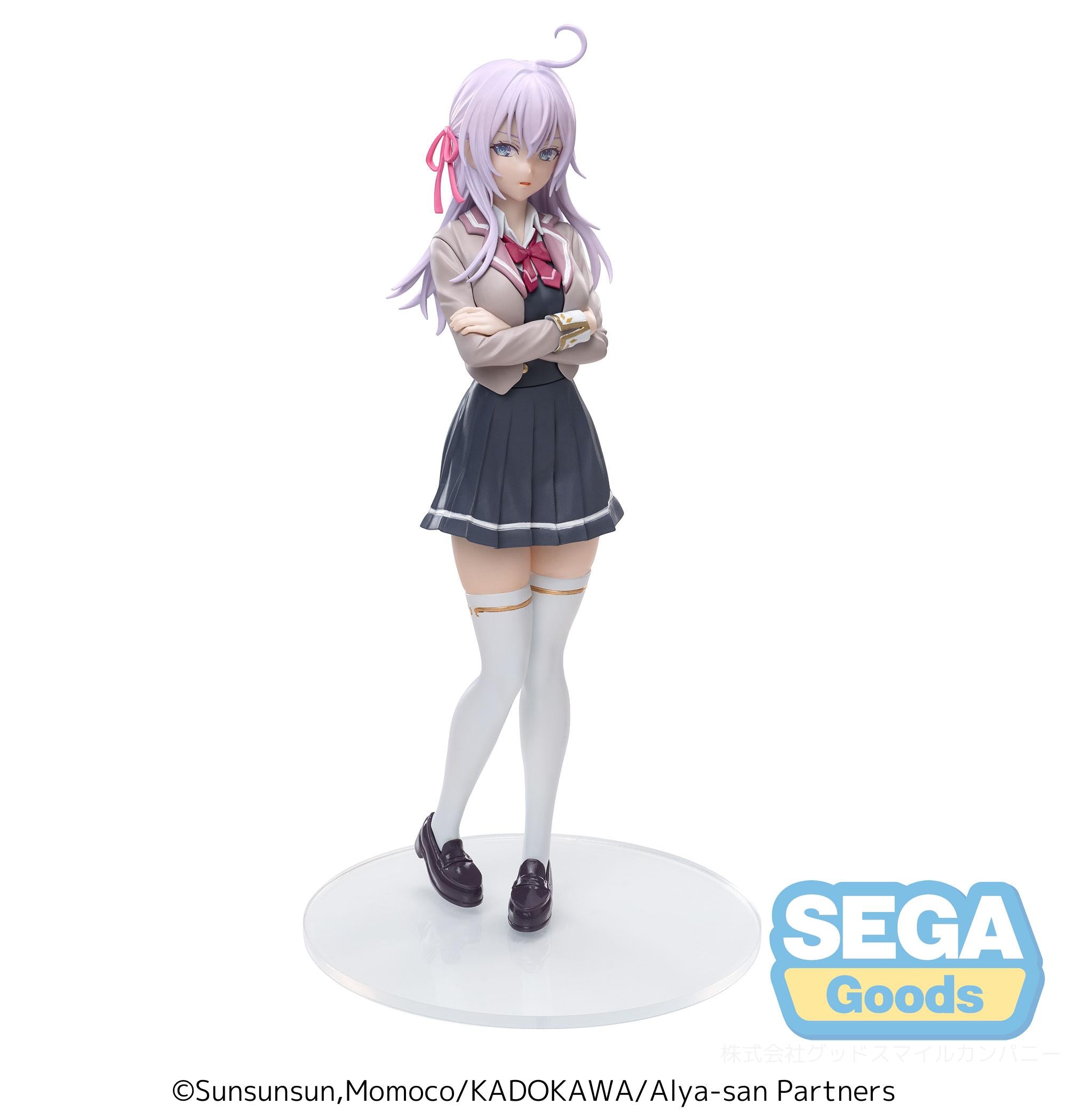 Sega Figures Luminasta: Alya Sometimes Hides Her Feelings In Russian - Alya Con Uniforme