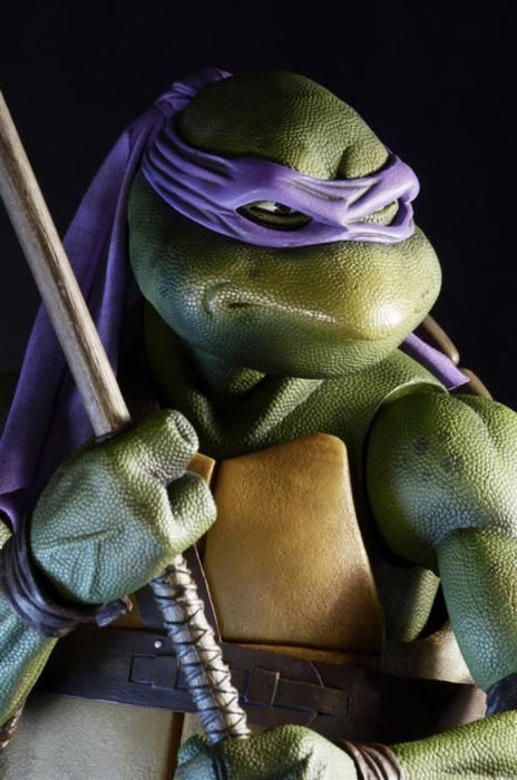 NECA Figura de Accion: TMNT Tortugas Ninja 1990 - Donatello Escala 1/4