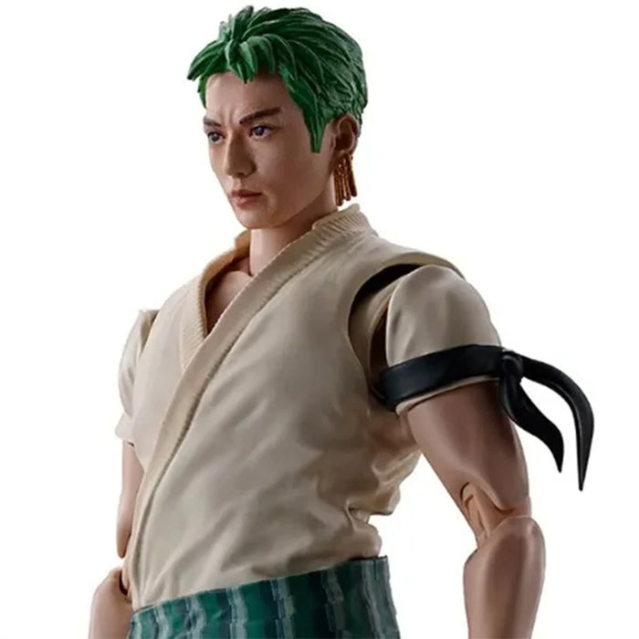 Bandai Tamashii Nations SH Figuarts: One Piece Netflix - Roronoa Zoro Figura De Accion