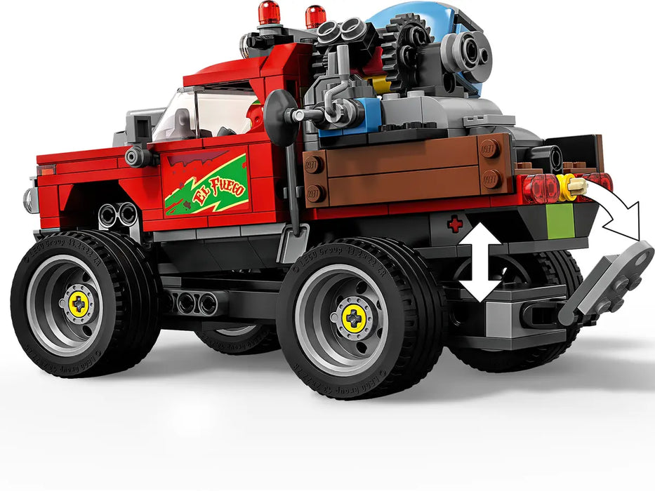 LEGO Hidden Camion Acrobatico de El Fuego 70421