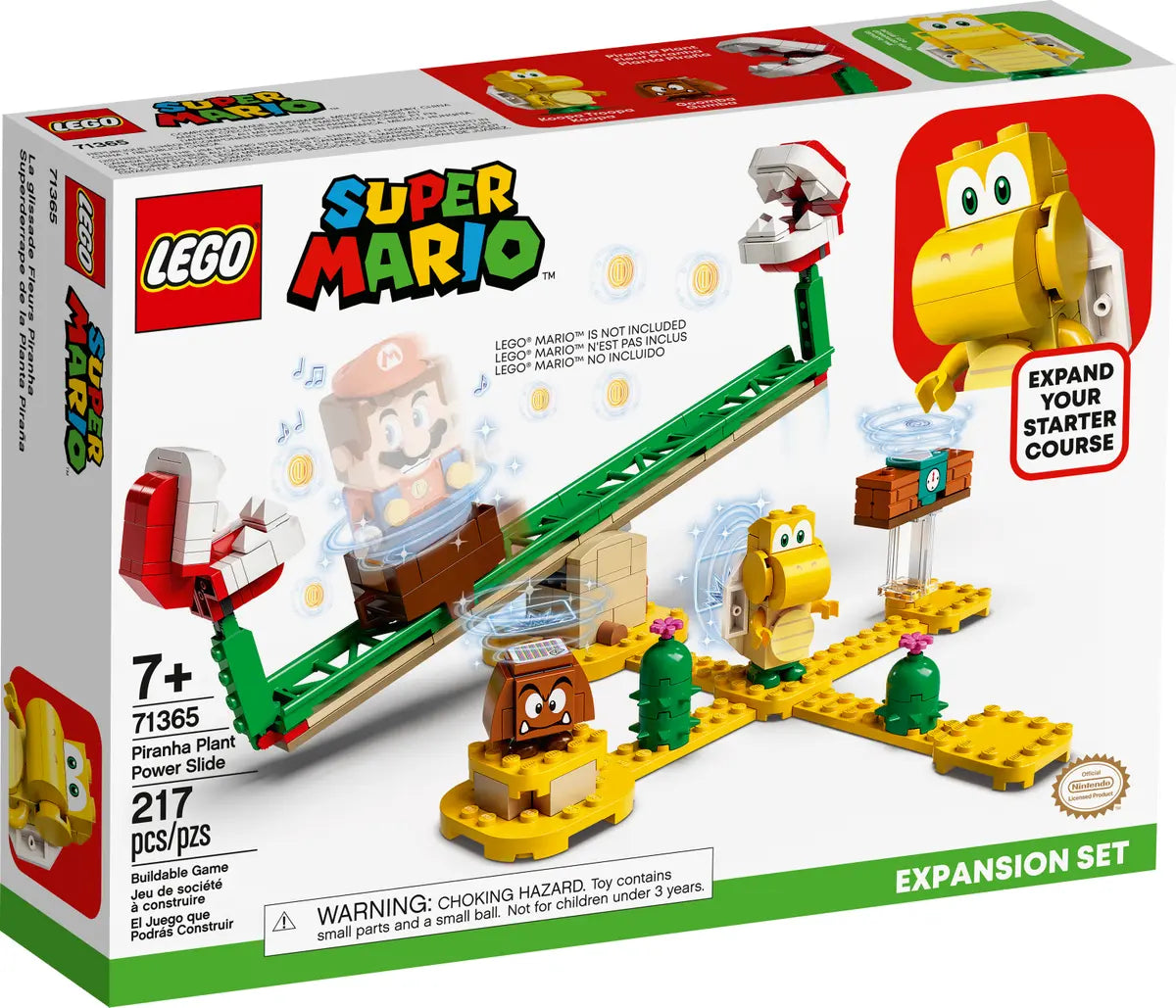 LEGO Super Mario Set de Expansion: Superderrape De La Planta Piraña 71365