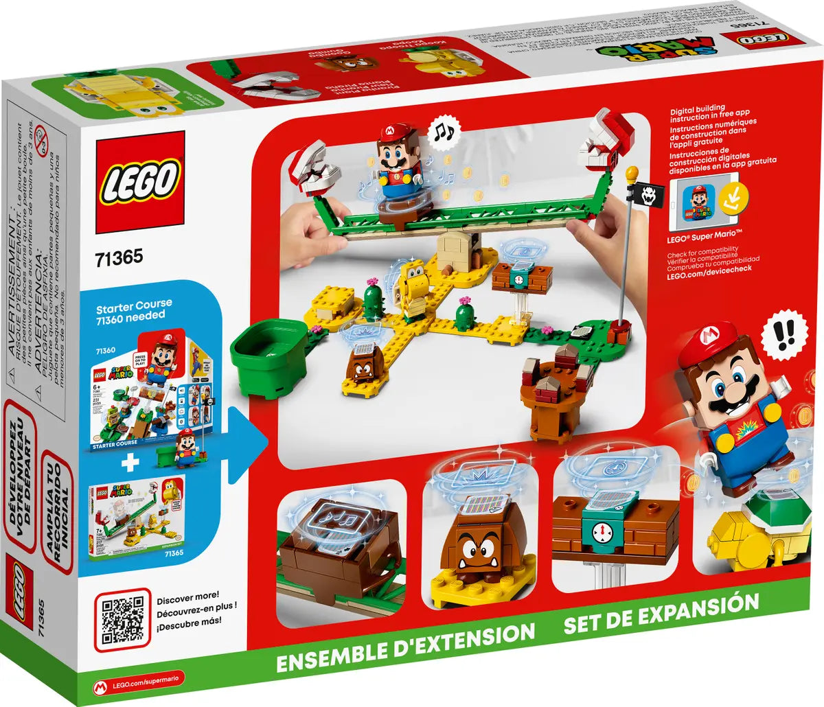 LEGO Super Mario Set de Expansion: Superderrape De La Planta Piraña 71365