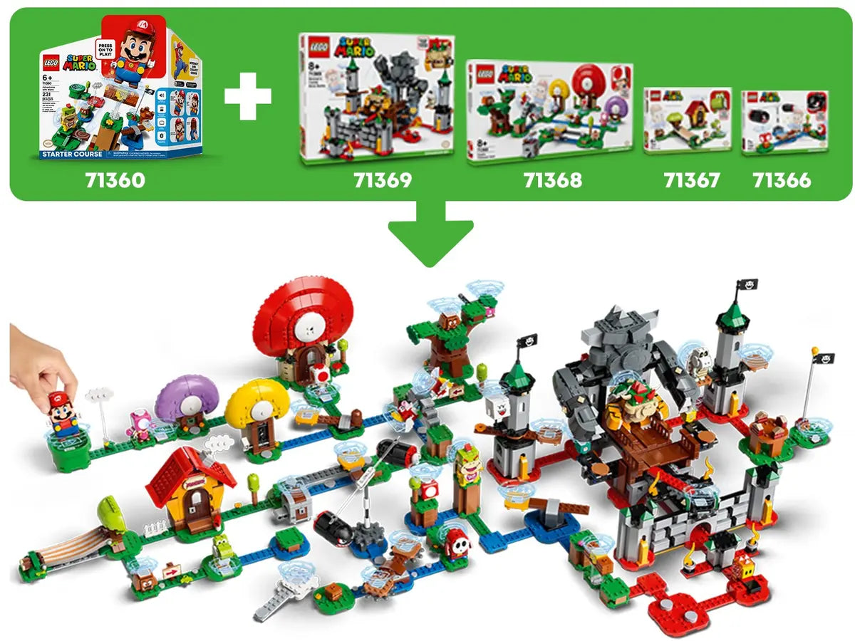 LEGO Super Mario Set de Expansion: Caida del Roca Picuda 71376