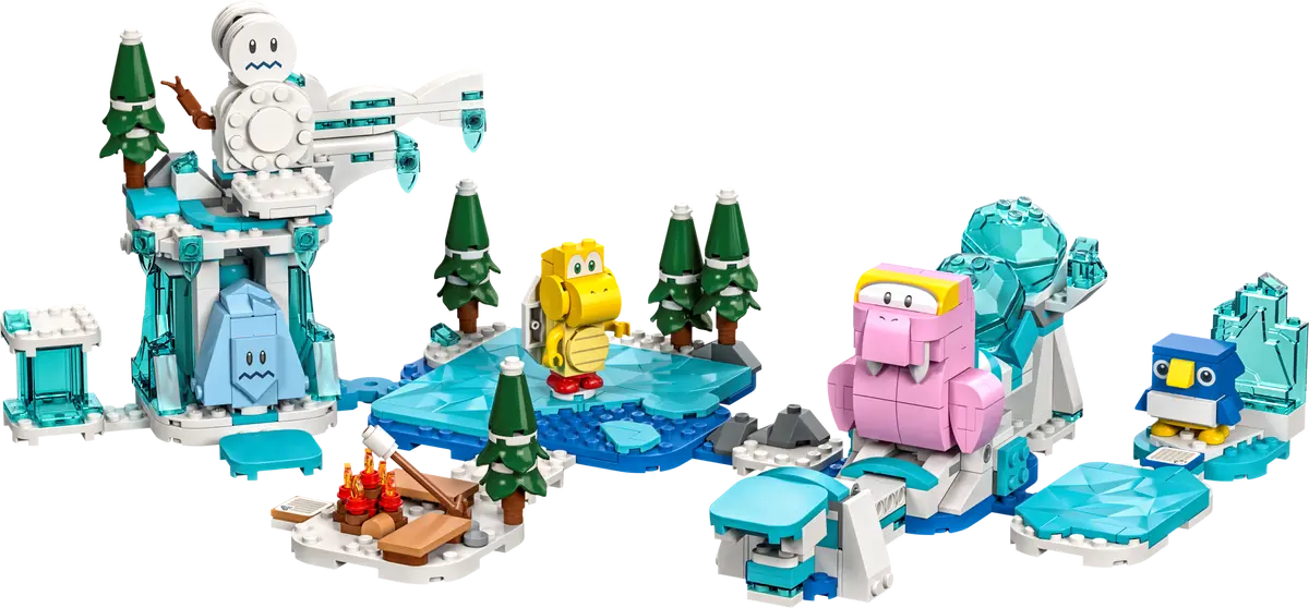 LEGO Super Mario Set de Expansion: Aventura en la nieve de la Morsik 71417