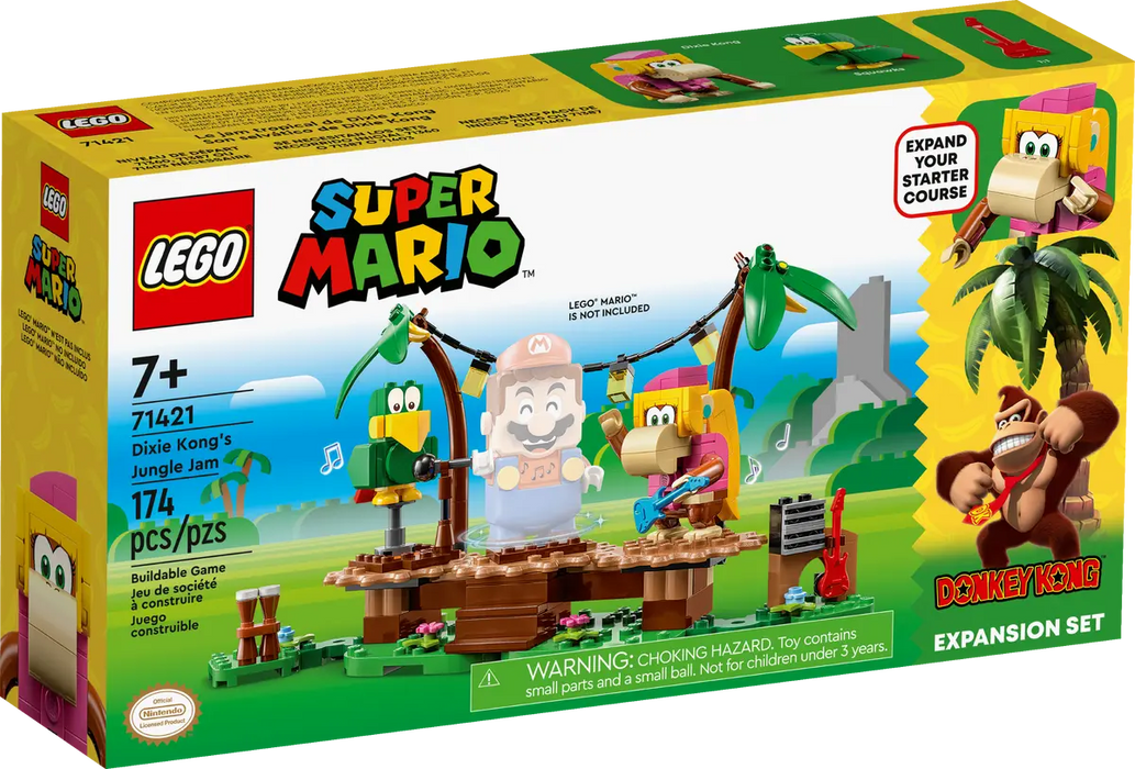 LEGO Super Mario Set de Expansion: Jaleo en la jungla con Dixie Kong 71421