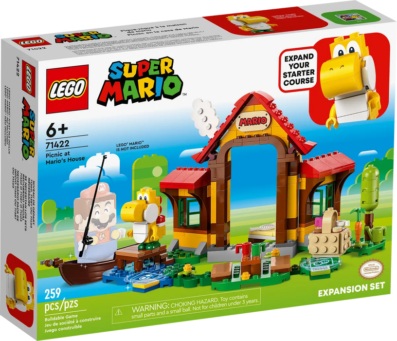 LEGO Super Mario Set de Expansion: Picnic en casa de Mario 71422