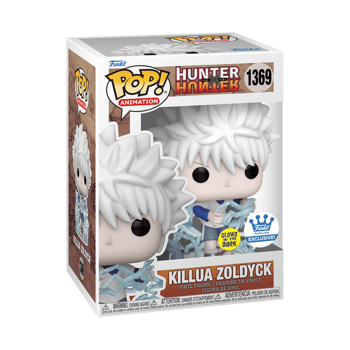 Funko Pop Animation: Hunter X Hunter - Killua Zoldyck Glow Exclusivo Funko Shop