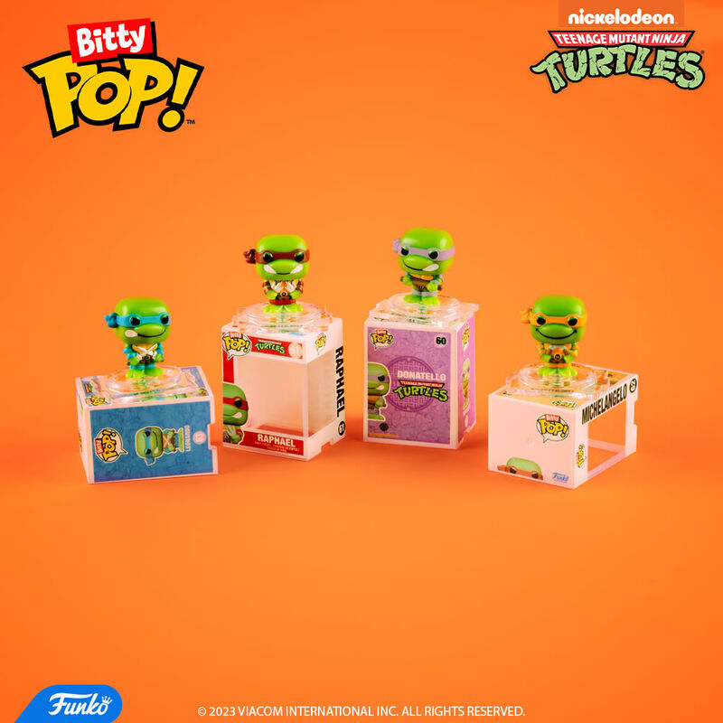 Funko Bitty Pop: TMNT Tortugas Ninja - Minifigura Sorpresa