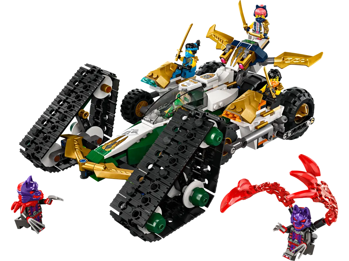 LEGO Ninjago Vehículo Combinado del Equipo Ninja 71820