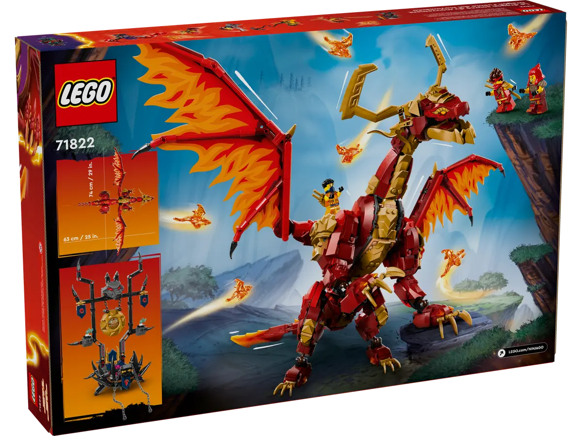 LEGO Ninjago Dragon Fuente del Movimiento 71822