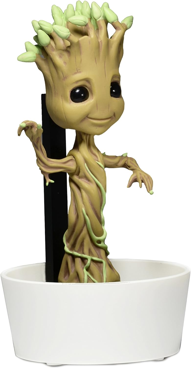 NECA Body Knocker Cabezon: Guardianes De La Galaxia - Baby Groot Maceta