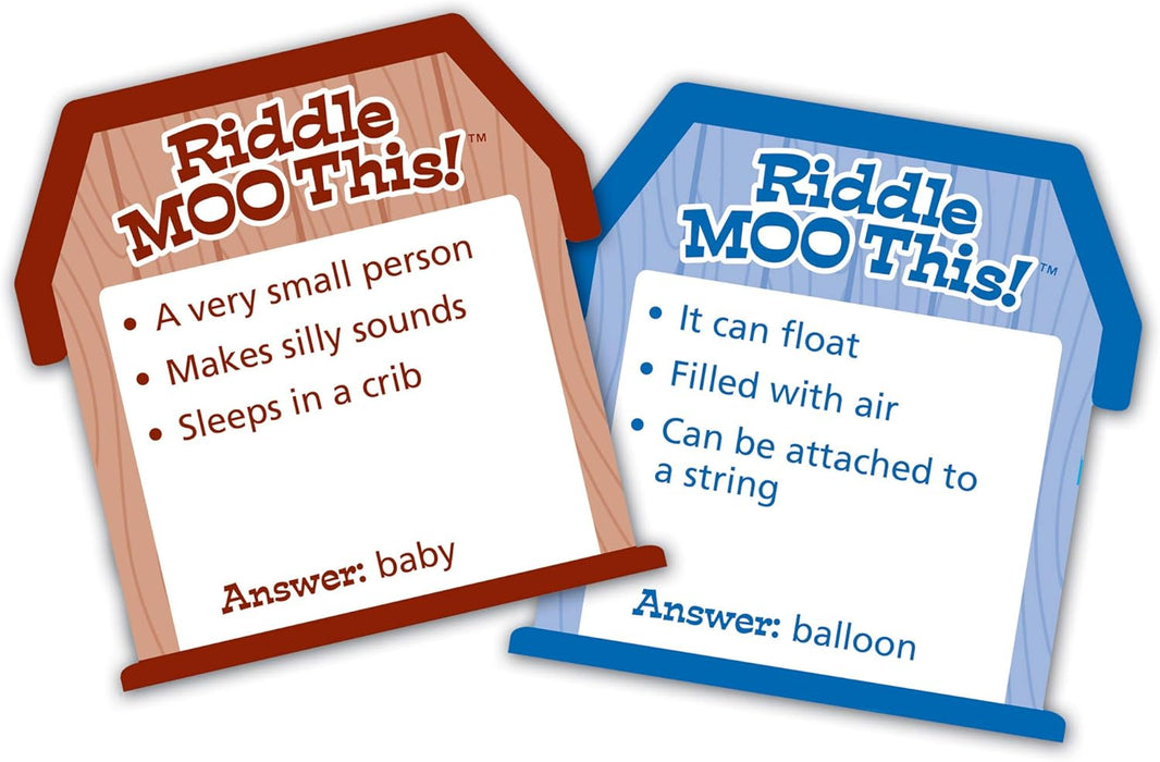 Learning Resources: Riddle Moo Juego De Palabras