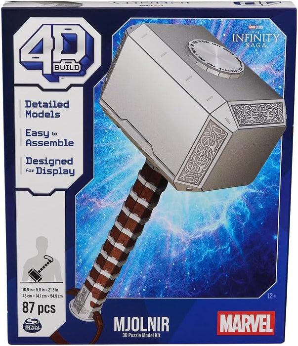 4D Puzzles: Marvel - Mjolnir Rompecabezas 4D