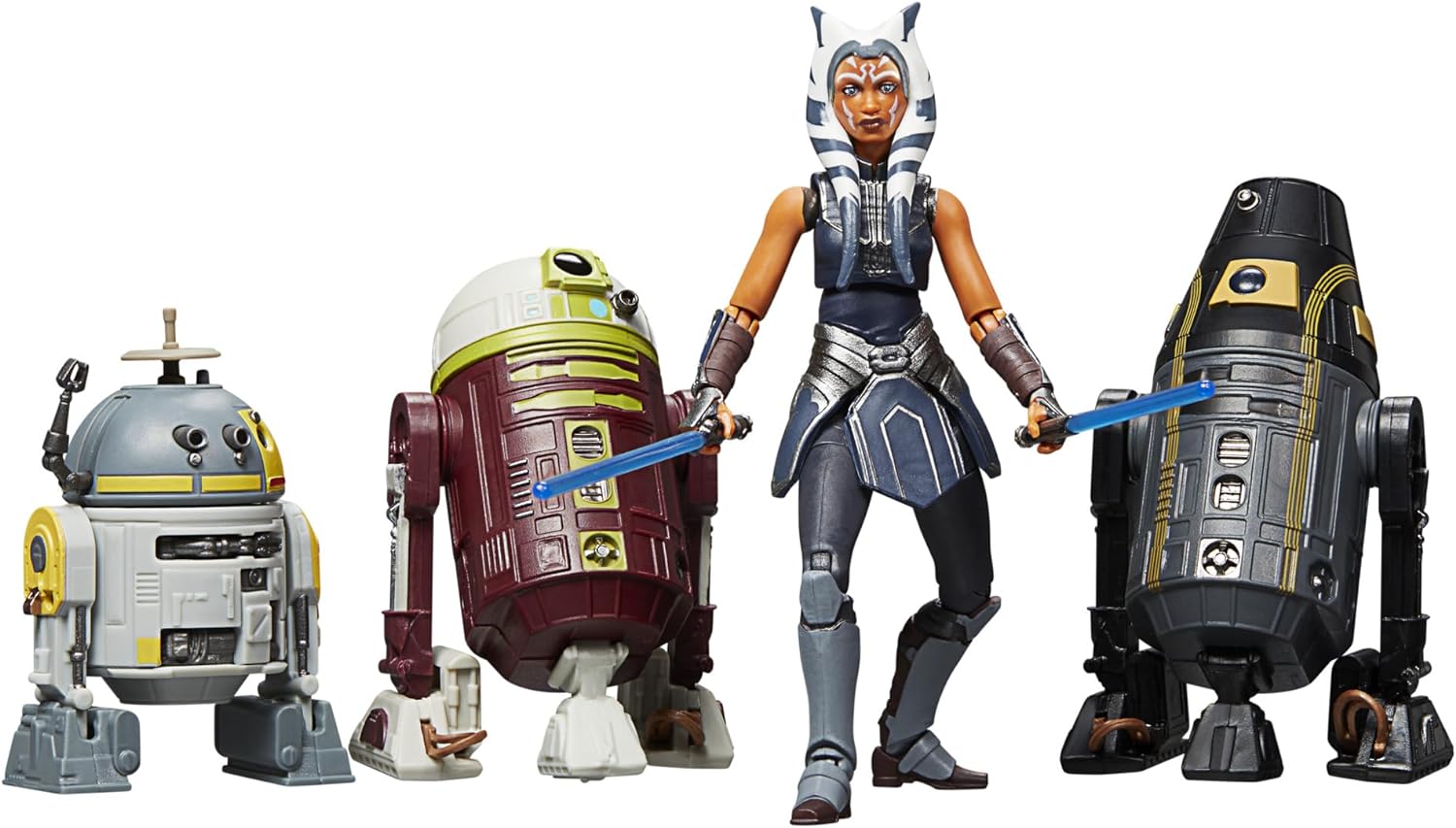 Star Wars The Vintage Collection: The Clone Wars - Ahsoka Tano Y Droides 4 Pack