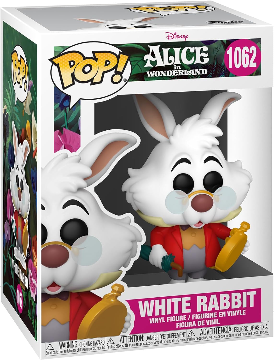 Funko Pop Disney: Alicia 70 Aniversario - Conejo Blanco Con Reloj