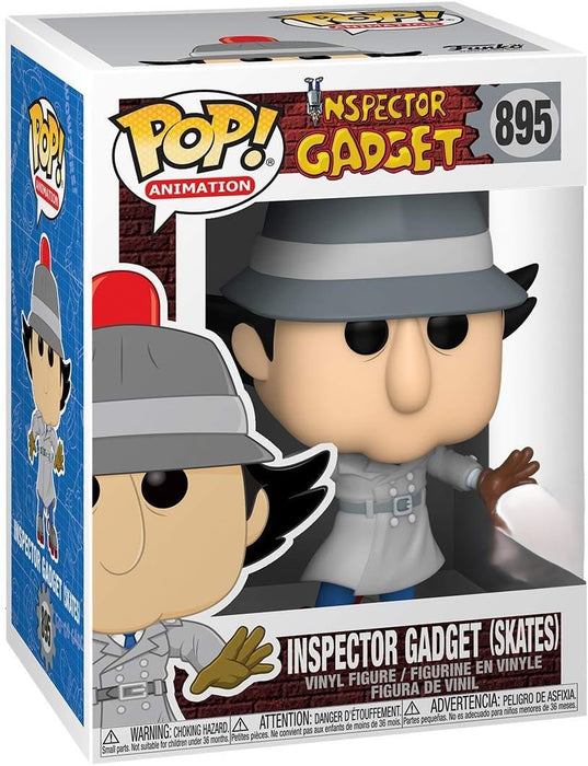 Funko Pop Animation: Inspector Gadget - Inspector Gadget Con Patines Exclusivo Funko Shop