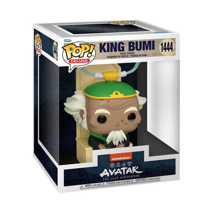 Funko Pop Deluxe: Avatar El Ultimo Maestro Del Aire - Rey Bumi Con Trono