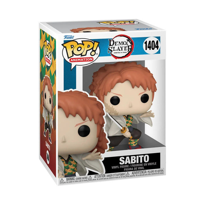 Funko Pop Animation: Demon Slayer - Sabito Sin Mascara