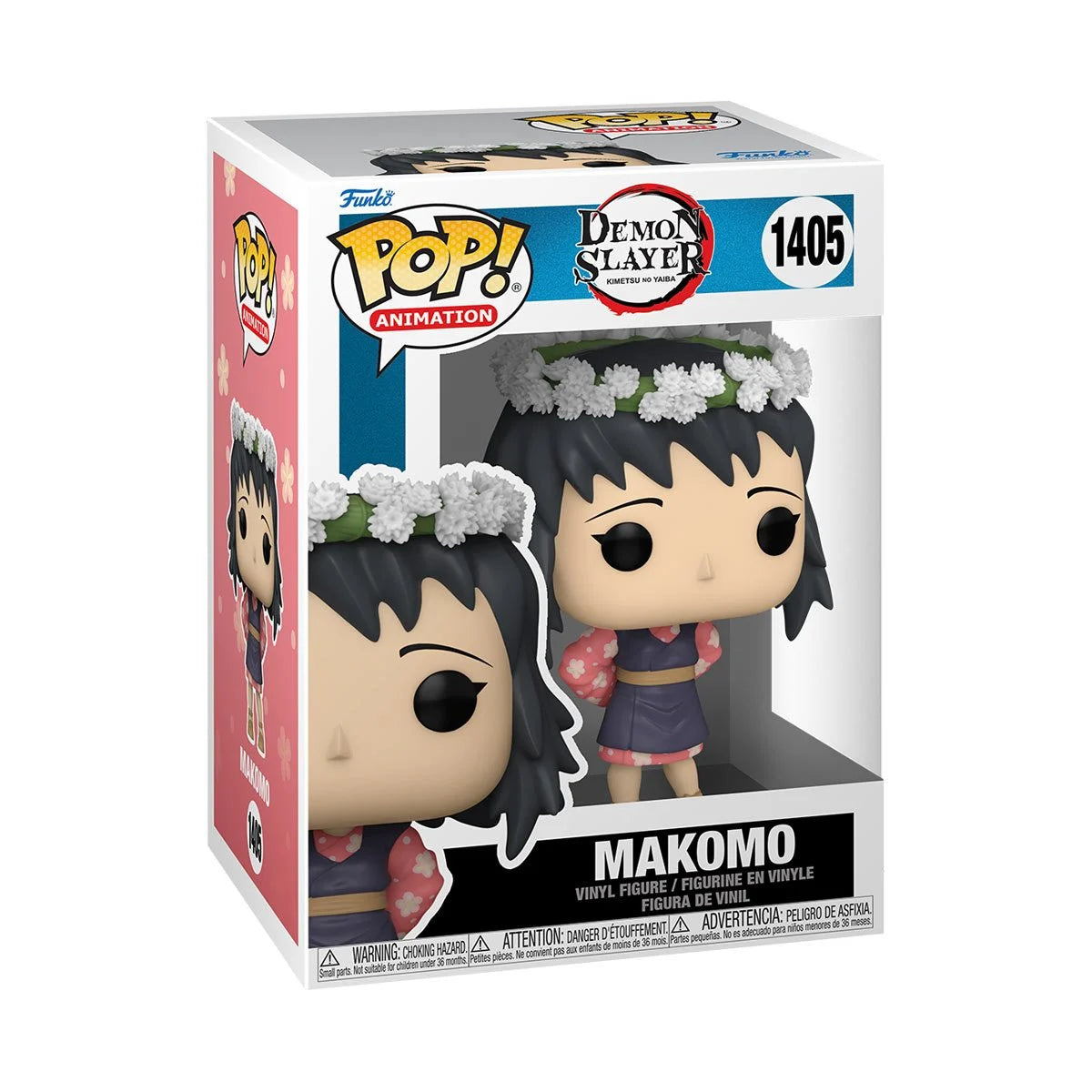 Funko Pop Animation: Demon Slayer - Makomo con Tocado de Flores