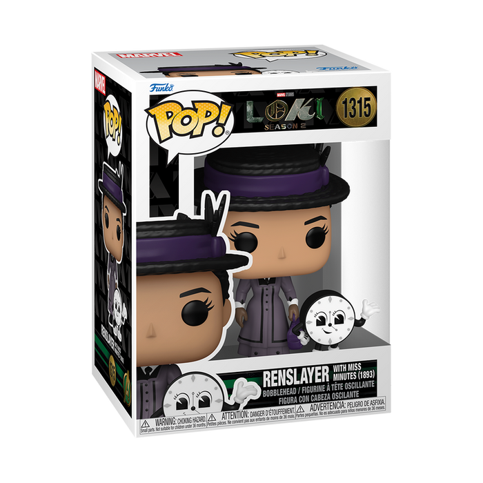 Funko Pop & Buddy: Loki Season 2 - Renslayer Con Miss Minutes De 1893