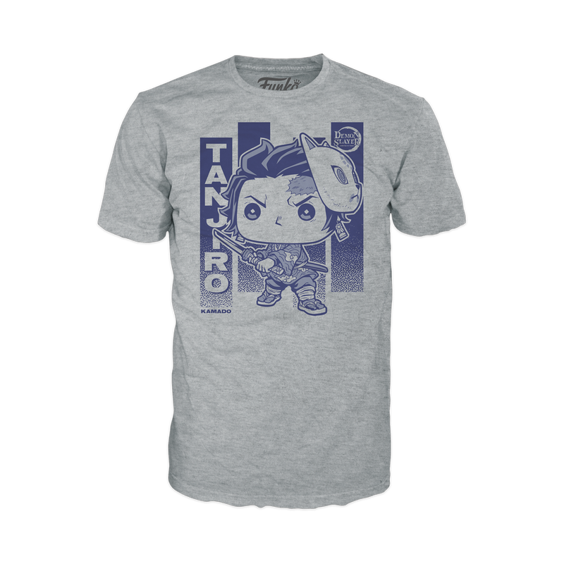 Funko Boxed Tee: Demon Slayer - Tanjiro Con Glicina Playera Extra Grande