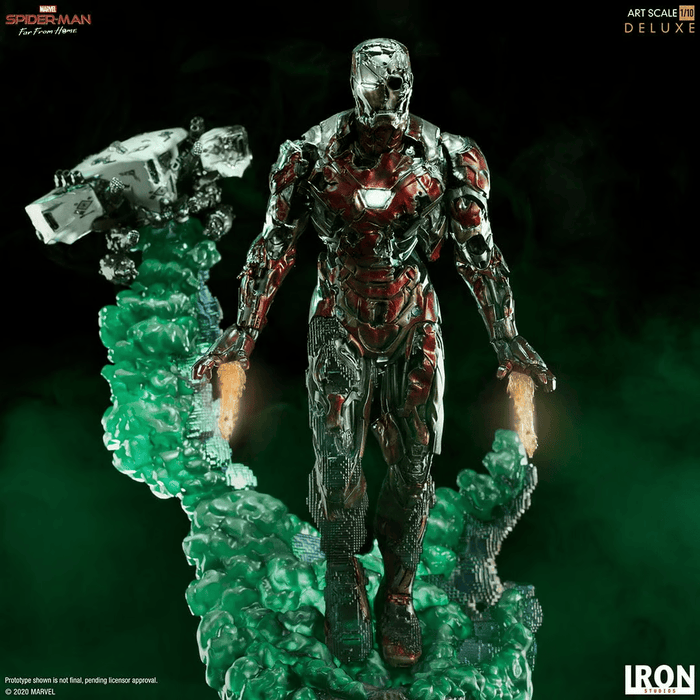 IRON Studios: Marvel Spider-Man Far From Home - Iron Man Ilusion Deluxe Escala de Arte 1/10