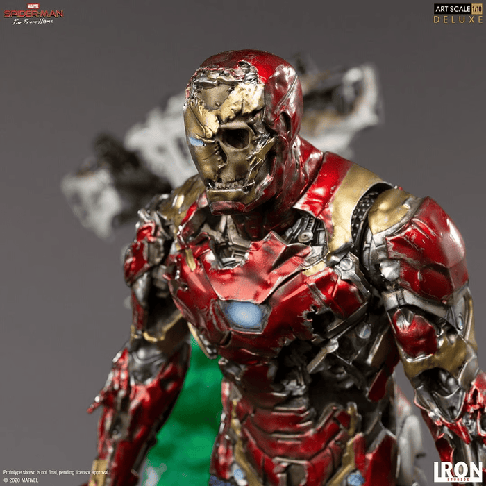 IRON Studios: Marvel Spider-Man Far From Home - Iron Man Ilusion Deluxe Escala de Arte 1/10