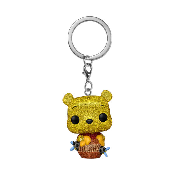 Funko Pop Keychain: Disney - Winnie the Pooh Diamond Glitter Llavero Exclusivo