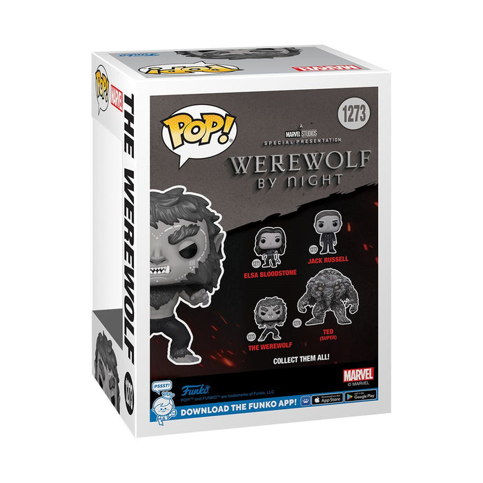 Funko Pop Marvel: Werewolf By Night - Hombre Lobo