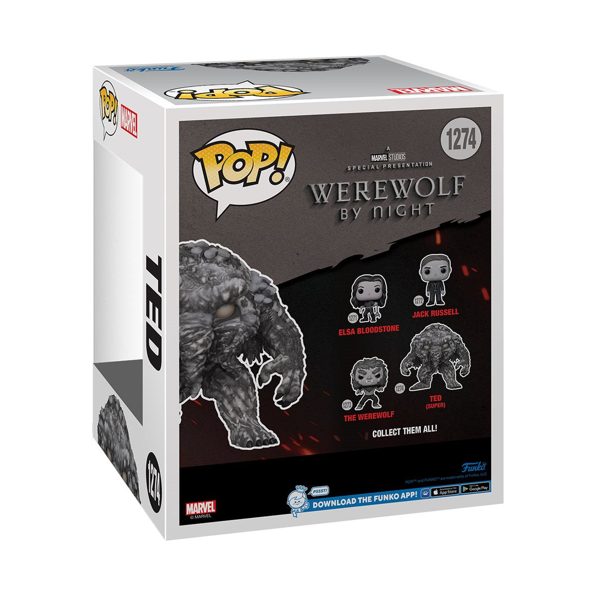 Funko Pop Super: Werewolf By Night - Man Thing 6 Pulgadas