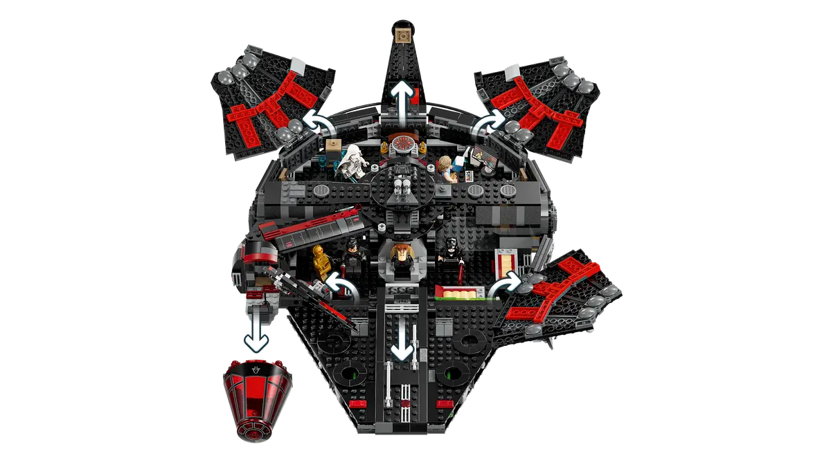 LEGO Star Wars Halcón Oscuro 75389