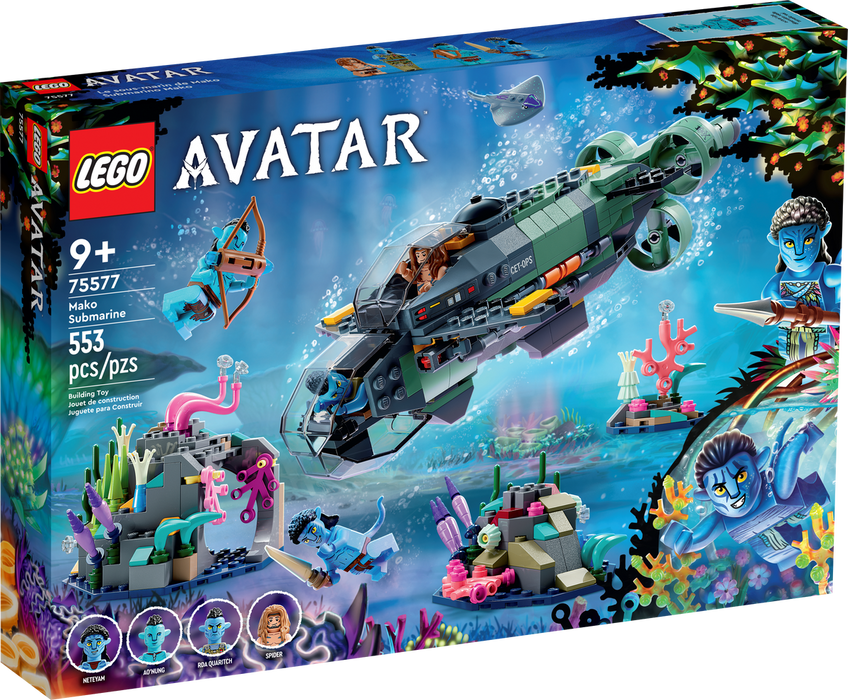 LEGO Avatar 2 Submarino Mako 75577