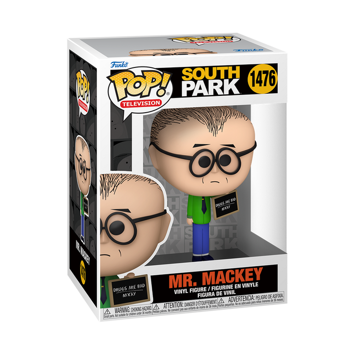 Funko Pop TV: South Park - Mr Mackey con Letrero