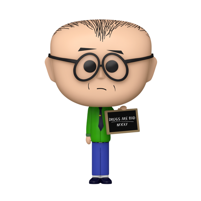 Funko Pop TV: South Park - Mr Mackey con Letrero