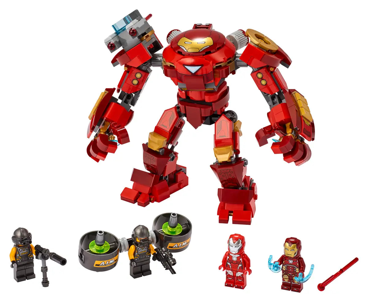 LEGO Marvel Super Heroes Avengers Hulkbuster De Iron Man vs Agente de A.I.M. 76164