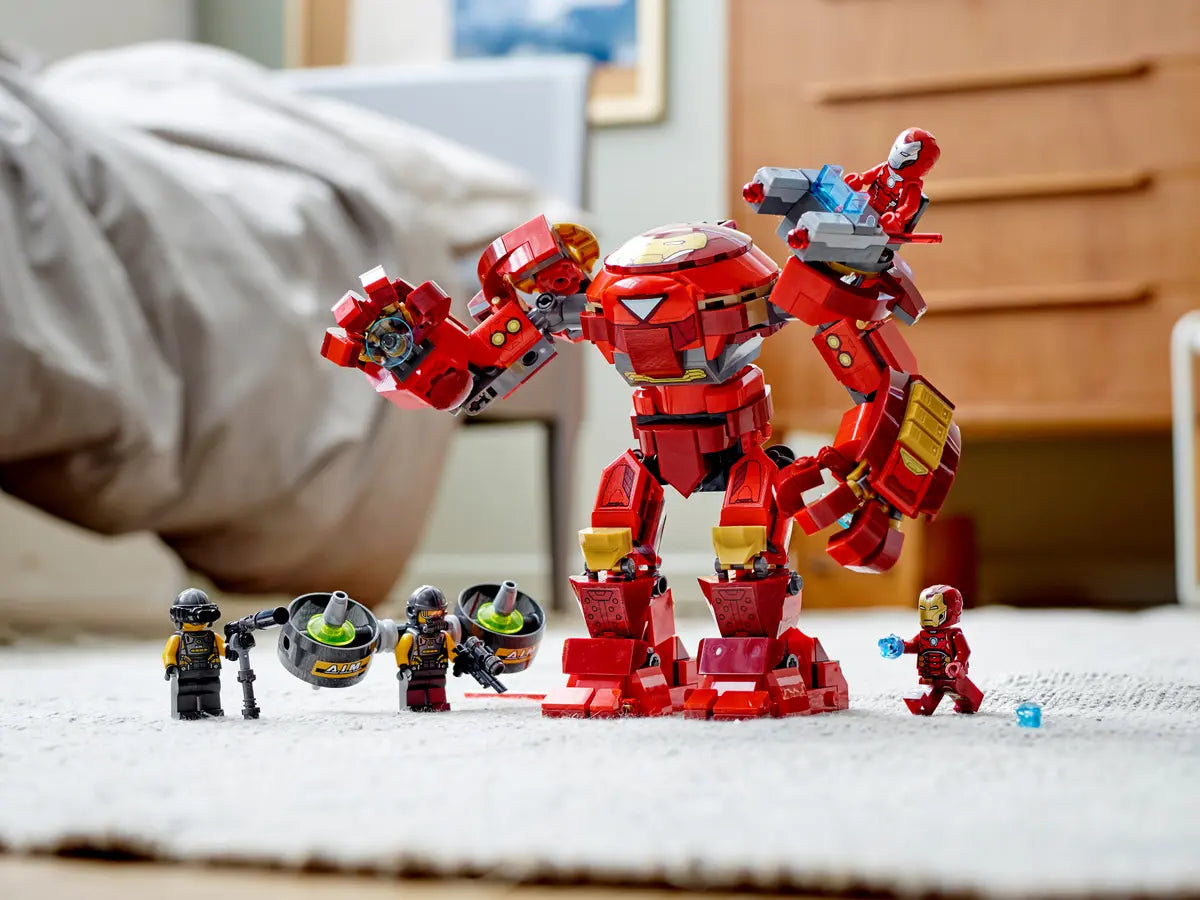 LEGO Marvel Super Heroes Avengers Hulkbuster De Iron Man vs Agente de A.I.M. 76164