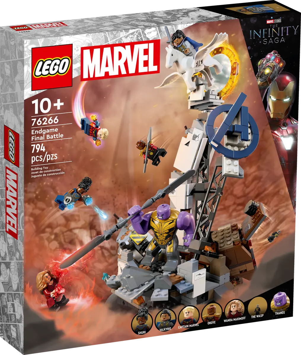 LEGO Marvel Infinity Saga Batalla Final De Endgame 76266 Distrito Max