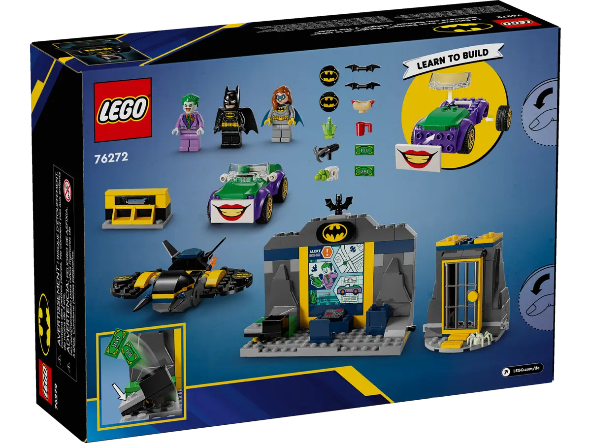 LEGO Super Heroes DC Batcueva con Batman, Batgirl y Joker 76272