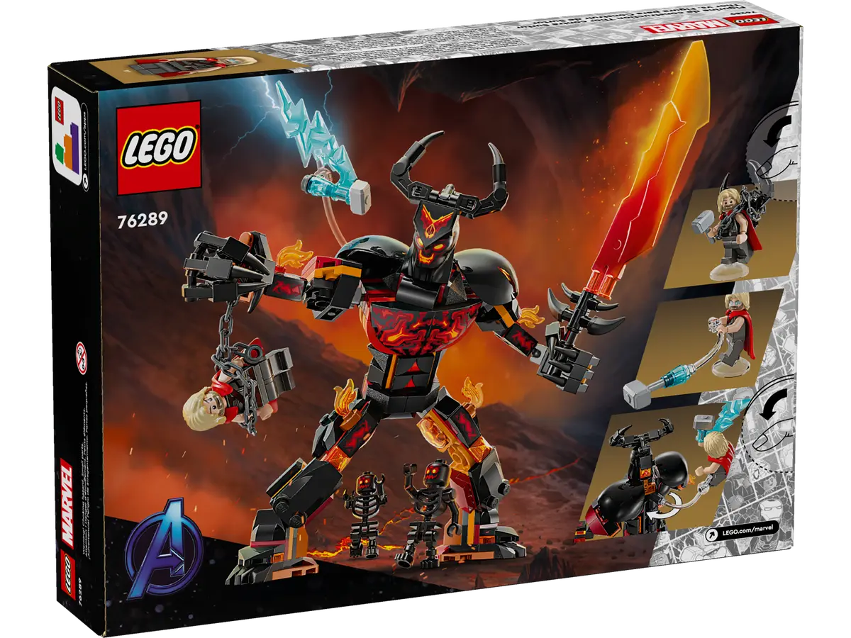 LEGO Super Heroes Marvel Thor vs Surtur Figura para Construir 76289