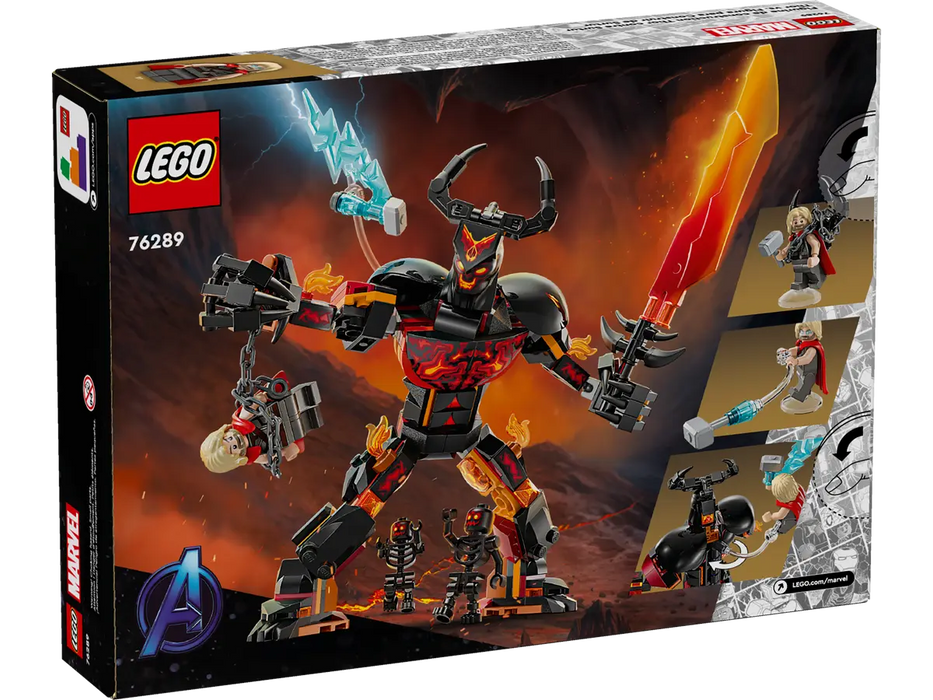 LEGO Super Heroes Marvel Thor vs Surtur Figura para Construir 76289