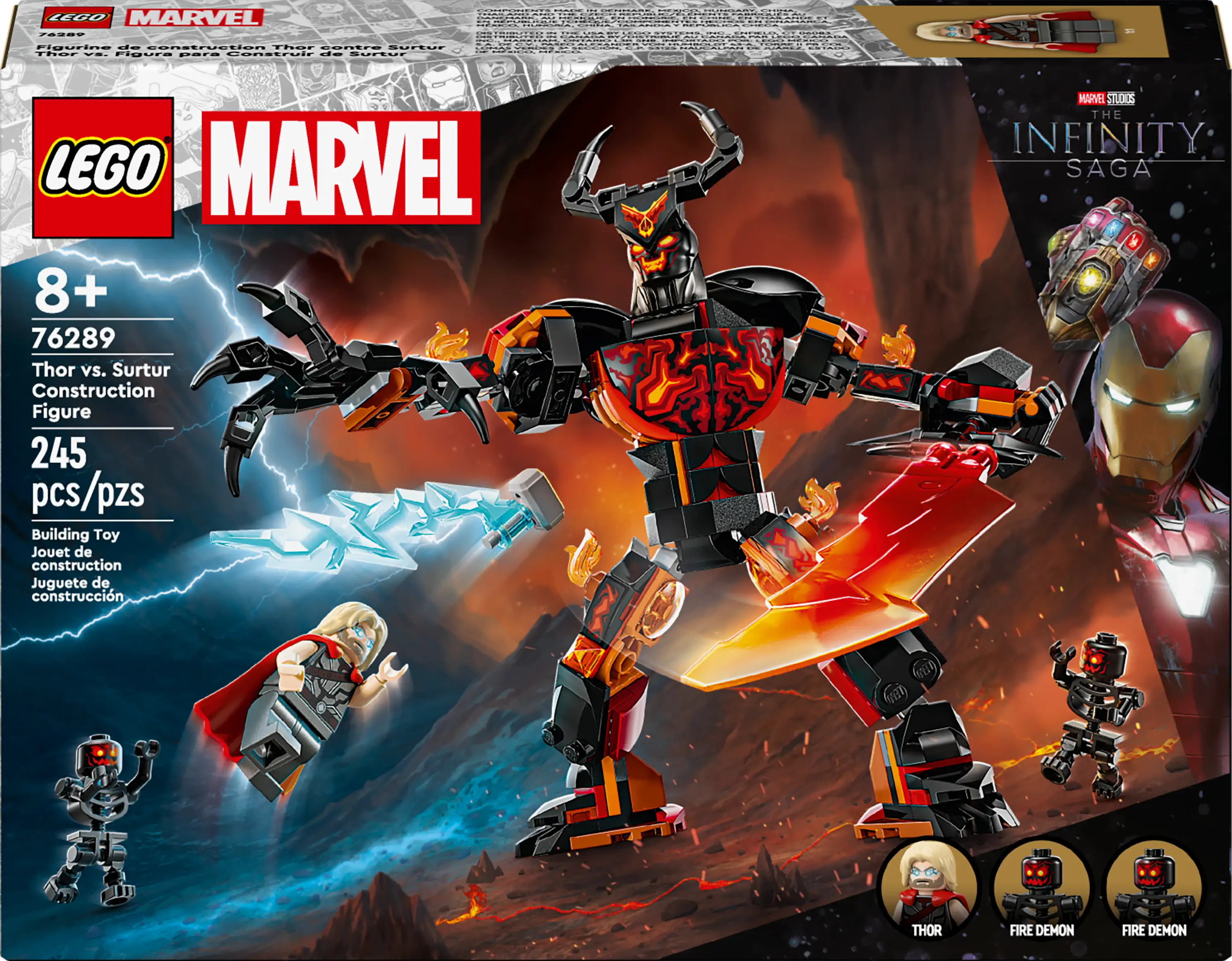 LEGO Super Heroes Marvel Thor vs Surtur Figura para Construir 76289