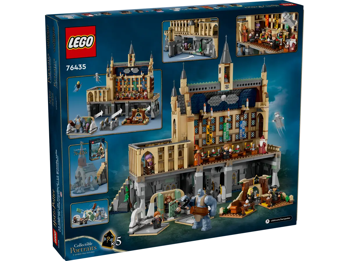 LEGO Harry Potter Castillo de Hogwarts Gran Comedor 76435