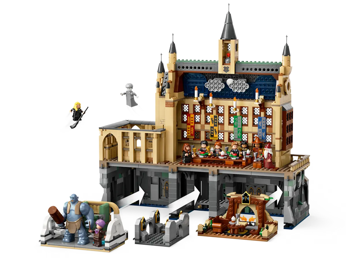 LEGO Harry Potter Castillo de Hogwarts Gran Comedor 76435