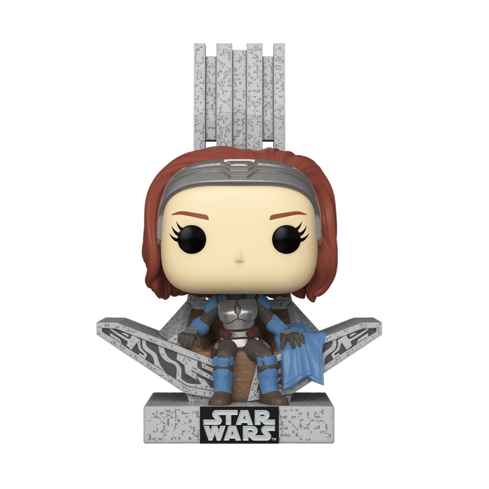 Funko Pop Deluxe: Star Wars The Mandalorian - Bo Katan En Trono