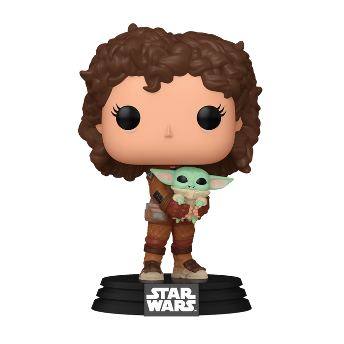 Funko Pop Star Wars: The Mandalorian - Peli Motto Con Grogu