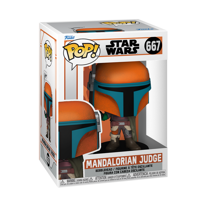 Funko Pop Star Wars: The Mandalorian - Juez Mandaloriano