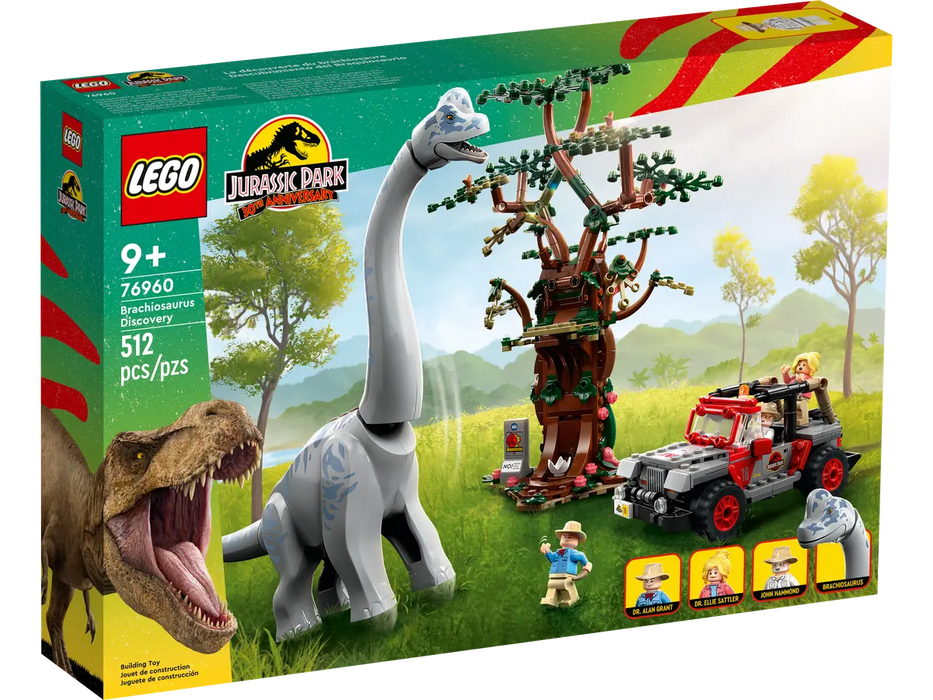 LEGO Jurassic World Descubrimiento Del Braquiosaurio 76960