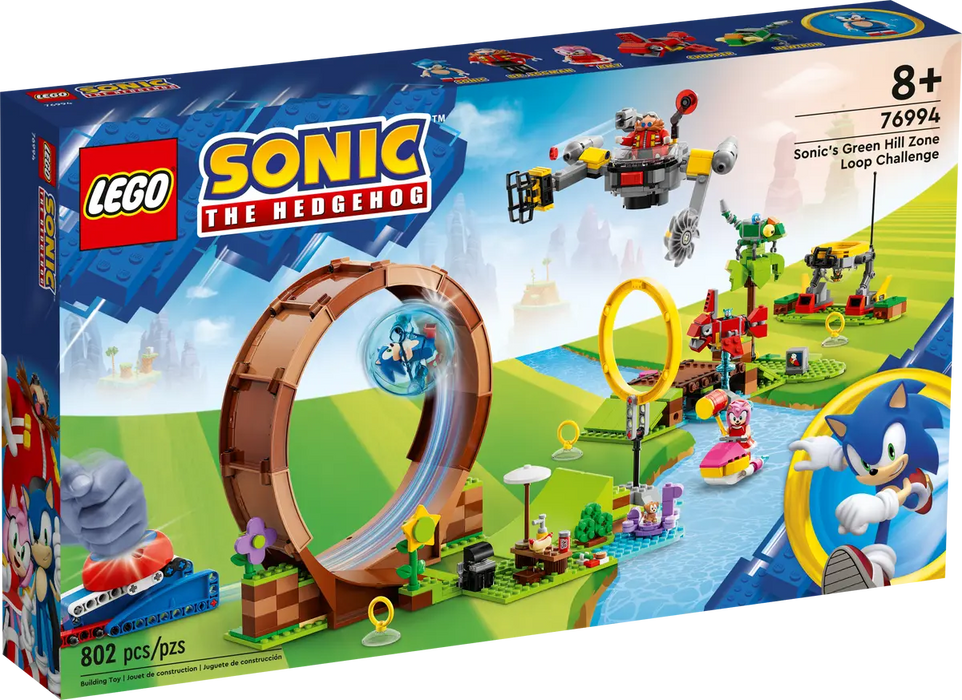 LEGO Sonic Desafio Del Looping De Green Hill Zone 76994