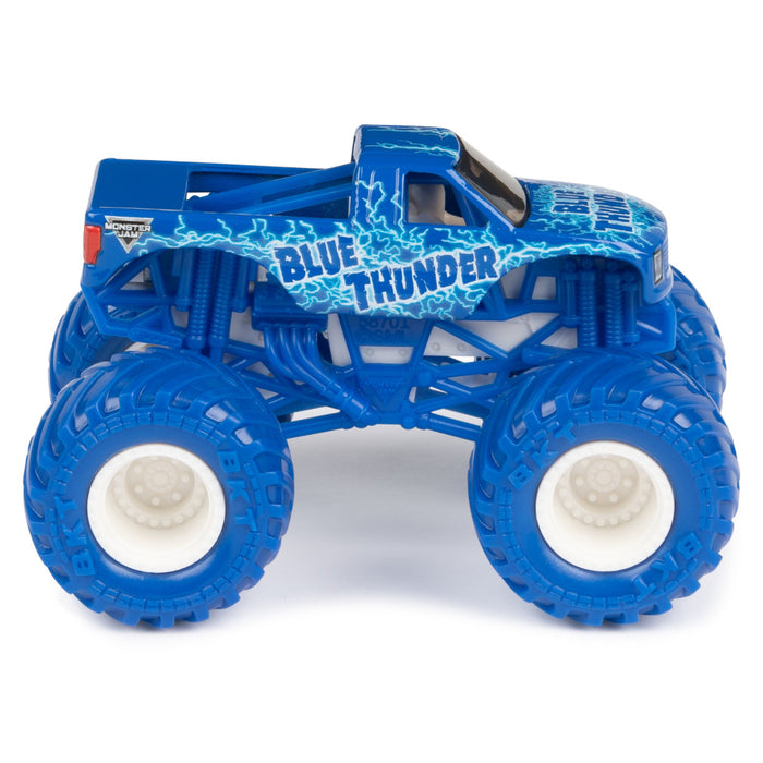 Monster Jam: Blue Thunder vs Full Charge Escala 1/64 2 Pack