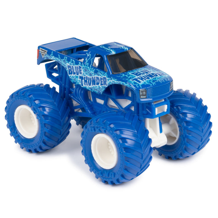 Monster Jam: Blue Thunder vs Full Charge Escala 1/64 2 Pack